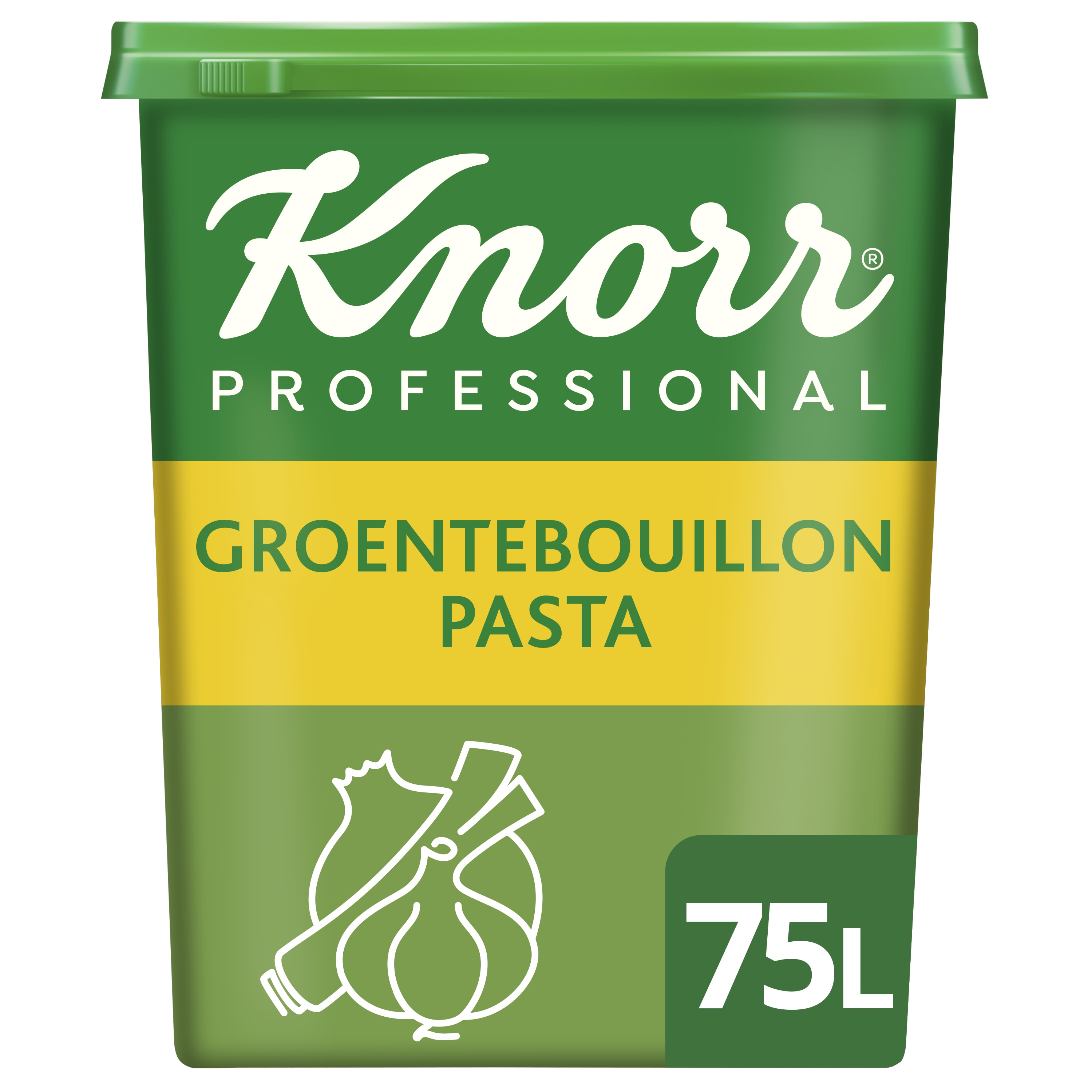 Knorr Professional Groentebouillon pasta opbrengst  75L - 
